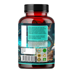 Humming Herbs Cordyceps sinensis Keeda Jadi supplement 8100mg with Reishi, Chaga, Enoki, Oyster & Maitake Mushroom Supports Lungs detox and Immune Support 7in1 Formula - 90 Cap