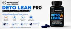 Detonutrition Deto Lean Pro – Thermogenic Fat Burner & Weight Loss Capsules (60 Capsules)