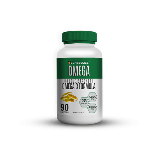 Corebolics Omega (DOUBLE STRENGTH OMEGA-3 FORMULA)