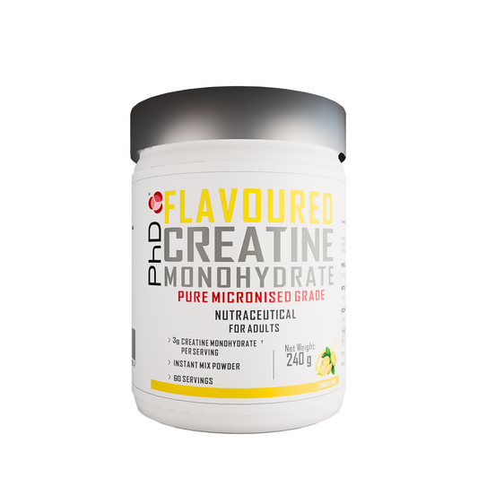 PhD Nutrition Creatine Monohydrate – Fast-Absorbing Powder for Strength, Power, Lean Muscle, Endurance & Recovery