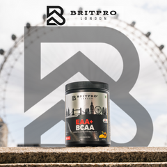 BRITPRO London® 9 Essential Aminos EAA + BCAA 2:1:1 | Fast Recovery, Energy & Performance Support