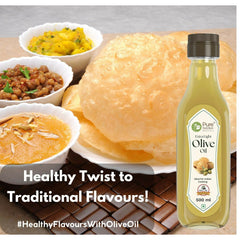 Pure Nutrition Extra Light Olive Oil - 500ml|Cold Pressed & 100% Pure|Ideal for Deep Frying,Low Heat Indian Cooking & Salad Dressing|Imported from Spain|Great for Skin,Hair & Overall Wellness