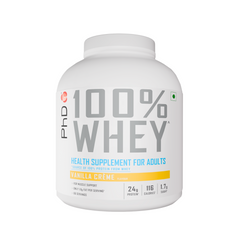 PhD 100% Whey Protein – Fast-Absorbing, Low-Sugar Whey for Lean Muscle, Recovery, Strength & Daily Protein Support