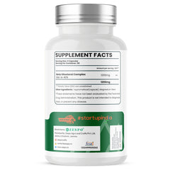 ZESPO® Beta Sitosterol Capsules | 1200 mg Plant Sterols Complex per Serving | Supports Immune Function & Healthy Cholesterol Levels | 60 Capsules