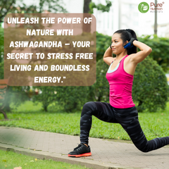 Pure Nutrition Organic Ashwagandha Tablets | 120 Veg Tablets | Supports Stress Relief, Sleep, Fertility, Immune Health, Vitality & Strength | Natural Adaptogen for Men & Women | Promotes Energy & Overall Wellness | Ayurvedic Supplement