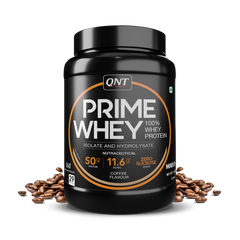 QNT Prime Whey Protein Powder | 25g Protein Per Scoop | Whey Isolate, Concentrate & Hydrolysate Blend | Muscle Growth, Recovery & Strength