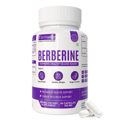 Eternell® Berberine Capsules | 500 MG | Supports Healthy Blood Sugar, Metabolic Health & Heart Wellness | 60 Capsules