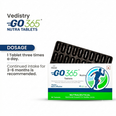 Vedistry® GO 365 Nutra Tablets | Nutritional Support For Healthy Joints | 30 Tablets
