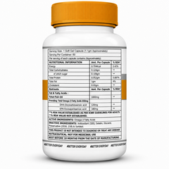 COREBOLICS Omega-3 – Fish Oil Capsules for Heart, Brain, Joint Health, Weight Management & Overall Wellness