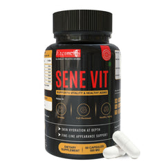 Eternell® Sene Vit Capsules | Standardized Fisetin Extract Enriched With Quercetin & Apigenin | Supports Vitality & Healthy Aging | 60 Capsules