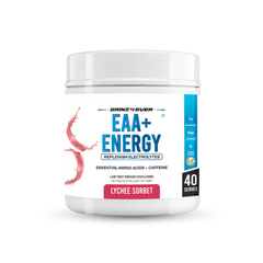 Gainz4Ever EAA+ Energy | Essential Amino Acids with Caffeine & Electrolytes | Intra Workout Hydration, |Energy & Muscle Recovery | 40 Servings | 528g