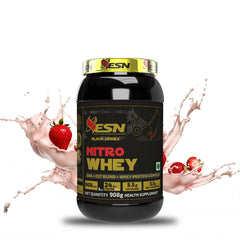ESN Black Series Nitro Whey Protein with Creatine Monohydrate, Creatine Ethyl Ester, SAA, BCAA, L-Glutamine and Taurine for Muscle Building