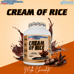 International Protein® Cream of Rice Powder | Premium Rice Cereal | 22.3g Clean Carbs & Easy Digesting | Supports Muscle Recovery & Daily Energy | 66 Servings | 2kg (Milk Chocolate)