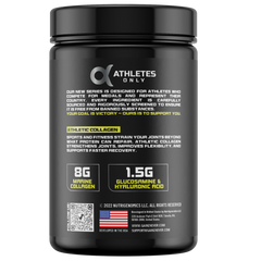 Gainz4Ever Athletic Collagen for Joint Support, Healthy Cartilage & Improved Mobility and Recovery
