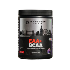 BRITPRO London® 9 Essential Aminos EAA + BCAA 2:1:1 | Fast Recovery, Energy & Performance Support