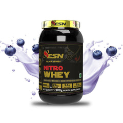 ESN Black Series Nitro Whey Protein with Creatine Monohydrate, Creatine Ethyl Ester, SAA, BCAA, L-Glutamine and Taurine for Muscle Building