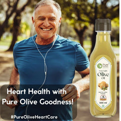 Pure Nutrition Extra Light Olive Oil - 500ml|Cold Pressed & 100% Pure|Ideal for Deep Frying,Low Heat Indian Cooking & Salad Dressing|Imported from Spain|Great for Skin,Hair & Overall Wellness