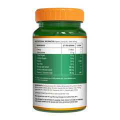 Pure Nutrition Plant-Based Vitamin C (1250mg) - 120 Veg Tablets with Amla & Orange Peel Extract | Boosts Immunity & Skin Glow | Natural Antioxidant for Men & Women | Supports Collagen Formation