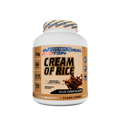 International Protein® Cream of Rice Powder | Premium Rice Cereal | 22.3g Clean Carbs & Easy Digesting | Supports Muscle Recovery & Daily Energy | 66 Servings | 2kg (Milk Chocolate)