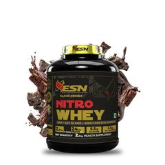 ESN Black Series Nitro Whey Protein with Creatine Monohydrate, Creatine Ethyl Ester, SAA, BCAA, L-Glutamine and Taurine for Muscle Building