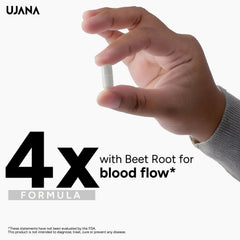 UJANA Beet Root with L-Citrulline, L-Arginine HCl & Vitamin C – 1040 mg Formula – 90 Vegetarian Capsules – 45 Day Pack