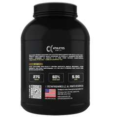 Gainz4Ever Prime ISO Gold Whey Protein Isolate with Added Enzymes for Lean Muscle Growth, Recovery & Strength Support
