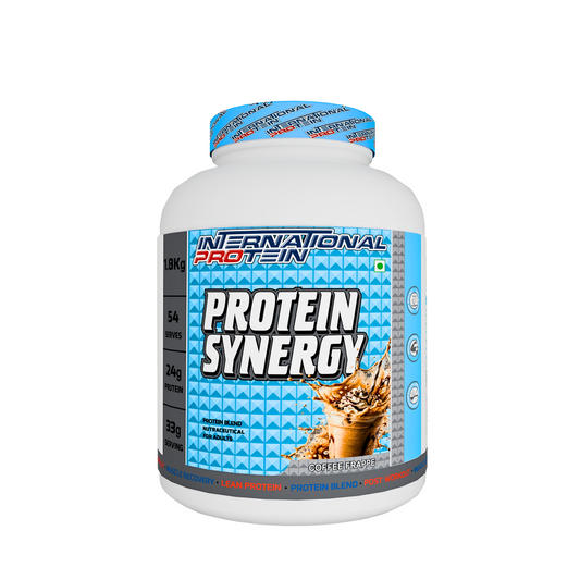 International Protein Synergy Whey Protein Powder | 24g Protein per Serving | Protein Blend for Muscle Recovery & Lean Muscle Support | 1.8kg (54 Servings)
