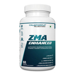 TRUEFORMA ZMA Enhanced | Advanced ZMA Formula with Magnesium Glycinate, Zinc Picolinate, Vitamin B6, Boron, L-Theanine & Valerian Root | Sleep, Recovery & Muscle Support | 60 Tablets