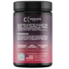 Gainz4Ever Prime Athletic Sleep Nightly Rest & Restore Formula for Recovery, Stress Relief & Deep Sleep Support