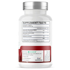 Zespo Quercetin with Bromelain & Elderberry 650mg - 60 Capsules
