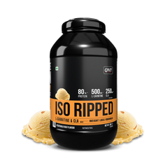QNT ISO Ripped Whey Protein Isolate Powder | With L-Carnitine & CLA | 32g Pure Whey Isolate per Serving | Supports Lean Muscle Growth & Weight Loss