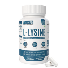 Eternell® L-Lysine Capsules | 450 MG L-Lysine | Supports Collagen Formation, Muscle Recovery & Immunity | 60 Capsules