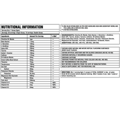 COREBOLICS TOTAL CURRENT PRE WORKOUT- Berry Blast