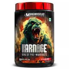 Bigmuscles Nutrition Karnage King of Pre-Workouts Powder (300g)