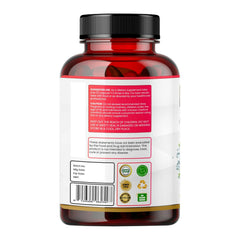 Humming Herbs CoQ10 600mg Cellular Support Supplement with Resveratrol, Bergamot & Vitamin E - Heart Health & Energy Booster - Antioxidan 60 Caps
