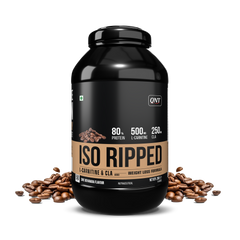 QNT ISO Ripped Whey Protein Isolate Powder | With L-Carnitine & CLA | 32g Pure Whey Isolate per Serving | Supports Lean Muscle Growth & Weight Loss