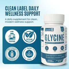 Eternell Glycine – Supports Deeper Sleep Quality (450 mg, 60 Capsules)