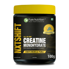 Pure Nutrition Creatine Monohydrate Powder | All-In-One Muscle Fuel with Taurine & Magnesium | 25 Servings | Advanced Strength, Power & Recovery Formula for Men & Women