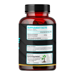 Humming Herbs Berberine Pure Extract 1000mg |Immune Support, Gut Health, Digestive Wellness, Metabolic Balance & Antioxidant Protection | Vegan, Non-GMO, High Bioavailable Form