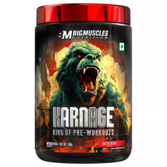 Bigmuscles Nutrition Karnage King of Pre-Workouts Powder (300g)
