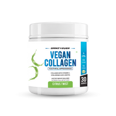 Gainz4Ever Vegan Collagen Powder, 300g (30 Servings) | 9g Vegan Collagen Per 10g Serving | With Hyaluronic Acid, Vitamin C, Biotin, L-Glycine, L-Proline & Zinc | Supports Skin, Hair & Nail Health