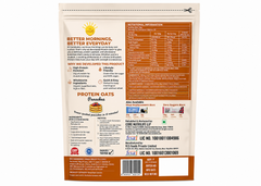 Corebolics Protein Oatmeal | Creamy & Delicious | High Protein | Dark Chocolate Flavour | 500g