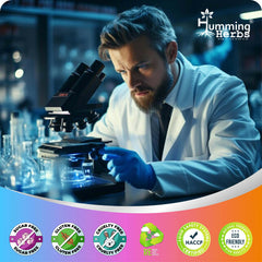 Humming Herbs NAD+ 600mg - Advanced Cellular Health & DNA Repair Formula - Energy and Metabolism Boost with Resveratrol and Polygnum Cuspidatum for Longevity & healthy Aeging