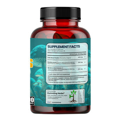 Humming Herbs Sea Moss Complex 90 Capsules - With Irish Sea Moss Powder, Bladderwrack | Bio available Minerals for Thyroid, Skin and Joint Support