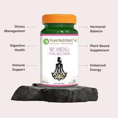Pure Nutrition Plant-Based Vitamin C 60 Veg Tablets with Amla & Orange Peel Extract | Boosts Immunity & Skin Glow | Natural Antioxidant for Men & Women | Supports Collagen Formation & Fights Free Radicals for Healthy Skin