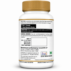 COREBOLICS Gut Pro – Advanced Pre + Probiotic Formula for Digestive Health, Gut Balance & Overall Wellness
