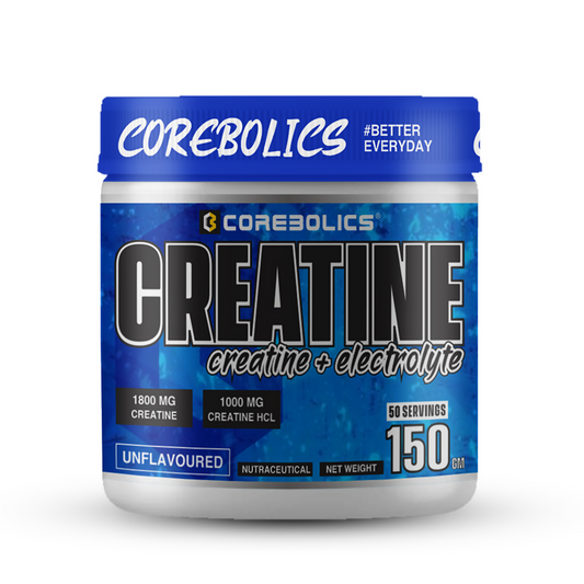 Corebolics Creatine (CREATINE + ELECTROLYTE)- Unflavoured
