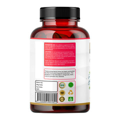 Humming Herbs CoQ10 600mg Cellular Support Supplement with Resveratrol, Bergamot & Vitamin E - Heart Health & Energy Booster - Antioxidan 60 Caps