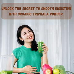 Pure Nutrition Organic Triphala Fruits Powder, 227g | Supports Healthy Digestion & Bowel Wellness | Helps Relieve Constipation, Acidity, Bloating & Gas | USDA & India Organic Certified