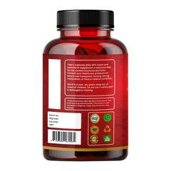 Humming Herbs Citrus Bergamot 15500mg - High Potency Cholesterol Support Supplement with Black Choke Berry, Niacin, Olive Leaf & Black Pepper Extract, Heart Health, Antioxidant, Vegan, Capsules